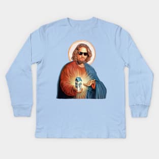 Saint the dude Kids Long Sleeve T-Shirt